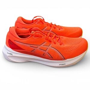 ASICS Gel Kayano 30 Women’s 9.5 Running Shoe Sun Red Orange FF Blast+ Athletic